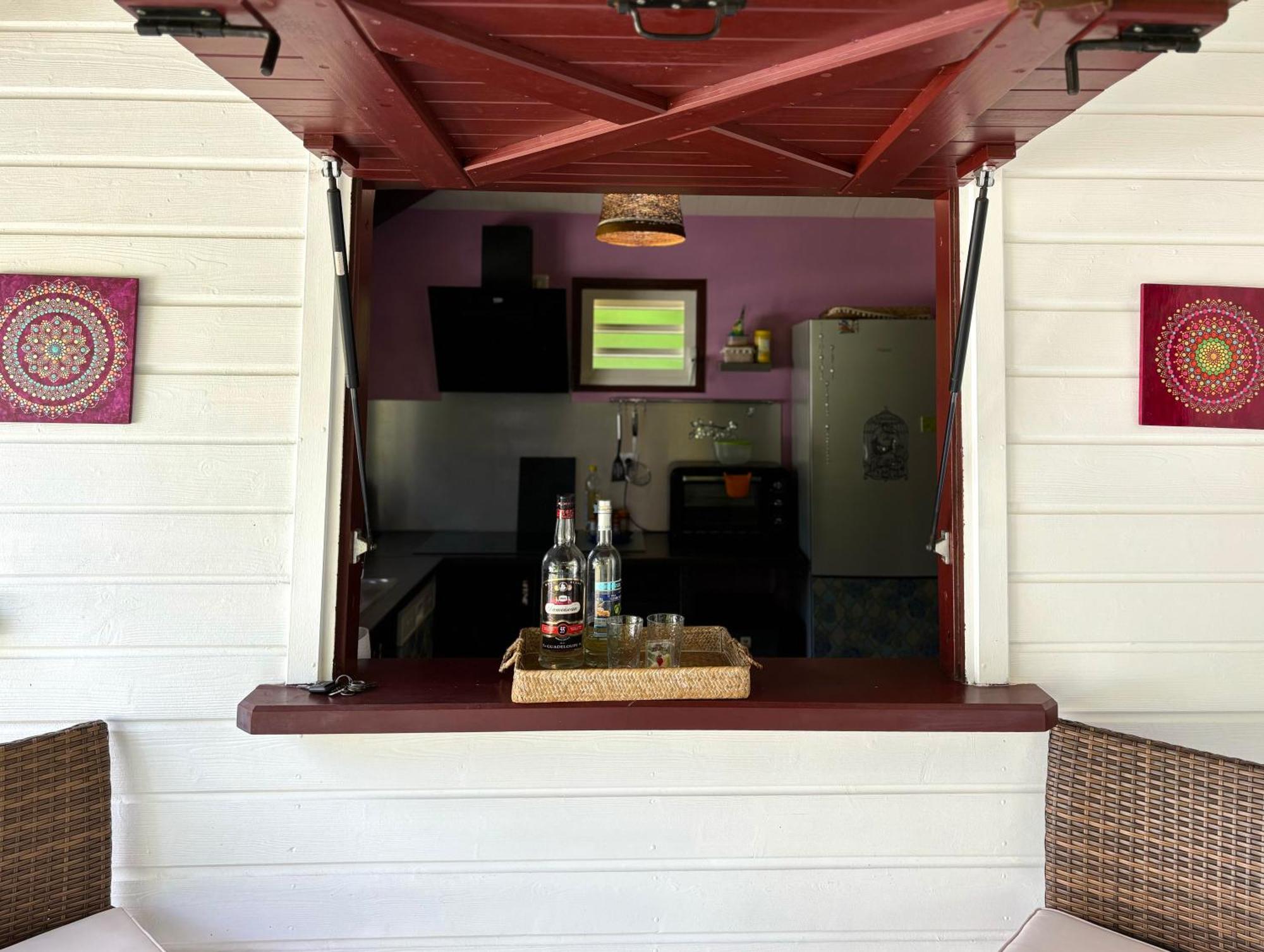 La Maison Creole Du Flamboyant - Proche Des Plages Anse-Bertrand Esterno foto